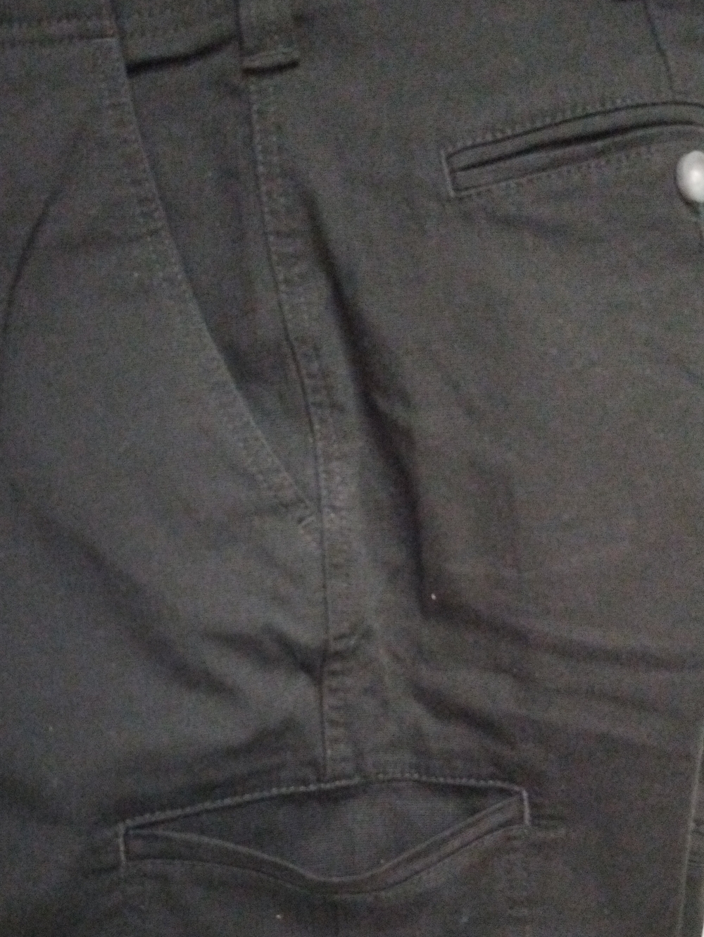 Men's Lee Extreme Motion Regular Straight Fit Cargo Pants 38x30 Black NWT - Picture 12 of 13